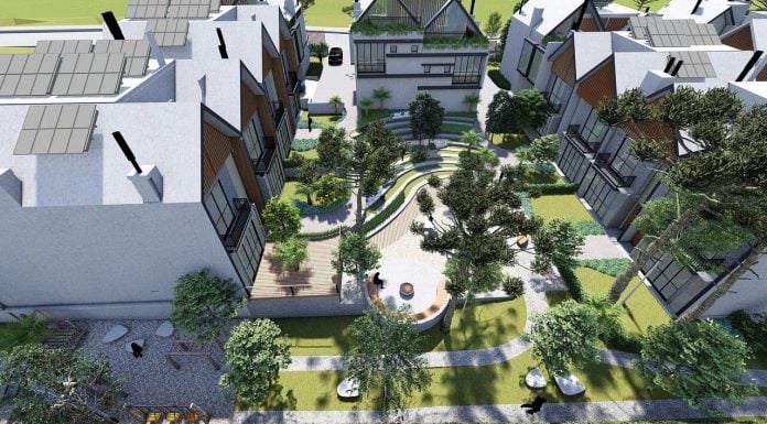 Studio Júlio Sousa Paisagista assina jardim com harmonia sustentável em Canela, Rio Grande do Sul Projeto: Studio Júlio Sousa Paisagista | Projeto de Paisagismo Condominial