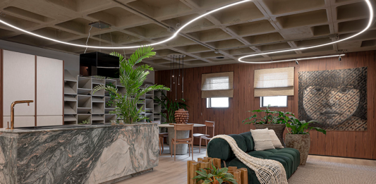 Quatro vezes em que Carol Rabelo e Paulo Gervasi celebraram a Amazônia na CASACOR SC – Itapema Projeto Rabelo Gervasi Arquitetura | Ambiente ‘Casa Origem’