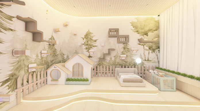 Primeiro ambiente Pet Friendly na CASACOR SC reflete o crescimento do mercado pet no Brasil Projeto Matheus Xavier | Suítes Despertar Petfriendly