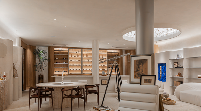 Bossa Arquitetura apresenta o ‘Portal’, ambiente futurista que enaltece a natureza como elemento essencial Ambiente Portal na CASACOR Ceará assinado por Bossa Arquitetura