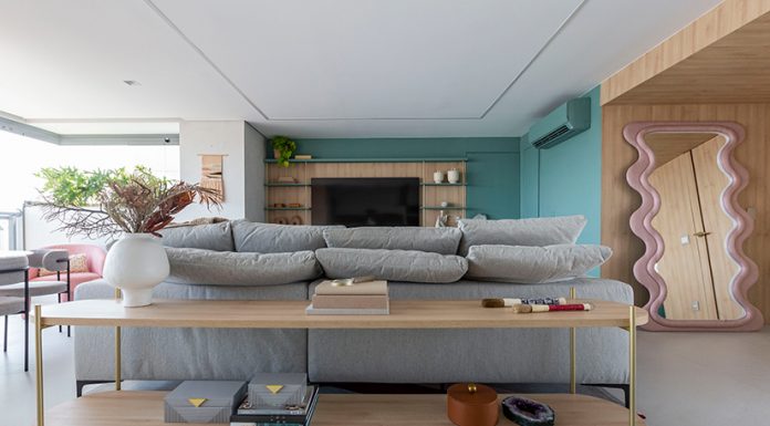 Um Lar Sob Medida: O Projeto de Mari Milani na 2ª Edição da Viva Magazine Projeto de Apartamento por Mari Milani