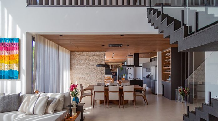 Integração e Elegância: O Projeto que Une Arquitetura, Interiores e Natureza por Camargo Baracca Arquitetura Ambiente do projeto de Camargo Baracca Arquitetura