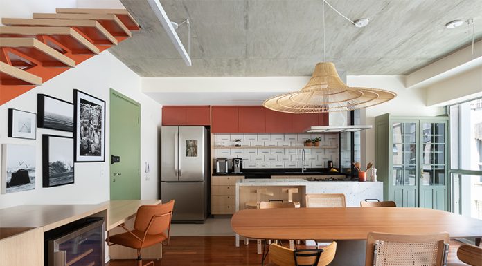 Estúdio Maré transforma cobertura em São Paulo com projeto vibrante e funcional Projeto: Estúdio Maré | Cobertura moderna e sofisticada em 115m²