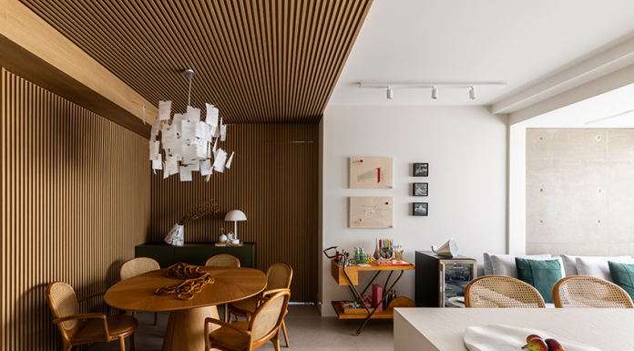 O sonho de projetar o próprio apartamento Móveis de design assinado, integração de ambientes e uma atmosfera acolhedora marcam o projeto de arquitetura de interiores assinado pela arquiteta Elisa Maretti, que revela os detalhes implementados na morada que compartilha com seu esposo