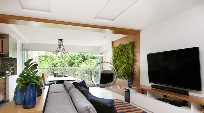 Ampliando Horizontes: Um novo olhar para o design de interiores Projeto: RMV Interiores | Soluções inteligentes de design ampliam os espaços e criam unidade visual neste apartamento na Vila Maria