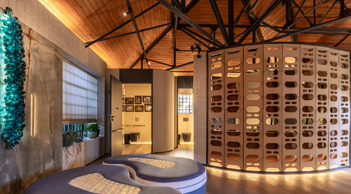 As contemplações trazidas pelos banheiros na CASACOR São Paulo Projeto: Luciana Moreno | Uma ambiência de instrospecção no Banheiro Respiro.