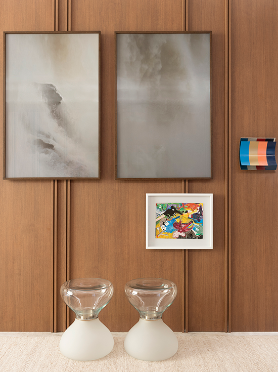 Projeto: Bo.arch Studio | O ambiente contou com a presença de artes, poesia, pintura, escultura, fotografia, música e arquitetura de forma marcante.