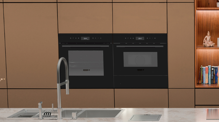 Forno combinado com micro-ondas que une tecnologia, eficiência e design sofisticado – Foto: Tramontina