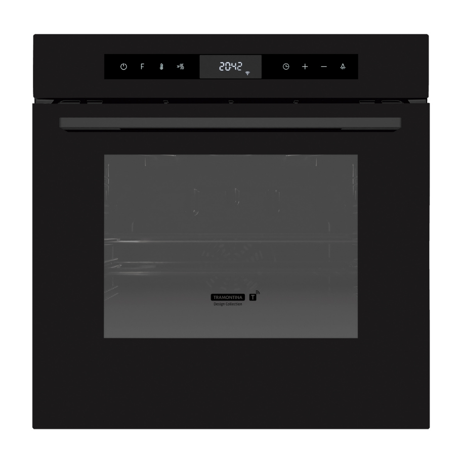 O forno Glass Black Series traz tecnologia, elegância e preparo uniforme para todas as receitas – Foto: Tramontina