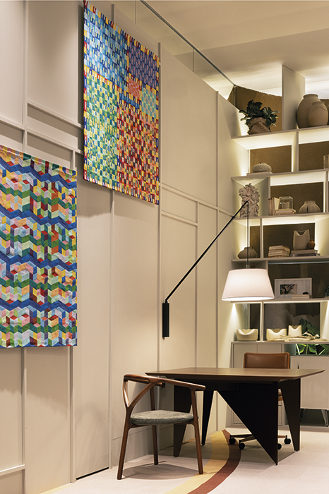 Projeto: Marcos Serrano Miralles | Mobiliário corporativo de design autoral que une funcionalidade, estética e brasilidade, criando ambientes de trabalho inspiradores e alinhados à experiência do usuário.