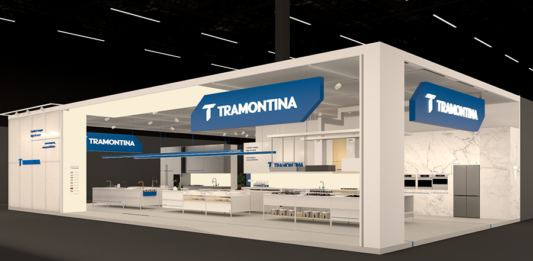Tecnologia, design e experiência marcam a presença da Tramontina na Expo Revestir 2026 Stand Tramontina na Expo Revestir 2026