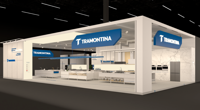 Tecnologia, design e experiência marcam a presença da Tramontina na Expo Revestir 2026 Stand Tramontina na Expo Revestir 2026