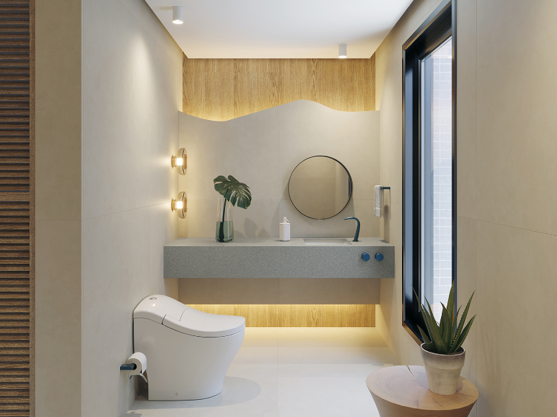 Materiais abrasivos criam microfissuras invisíveis que comprometem a durabilidade da bacia – Foto: Deca