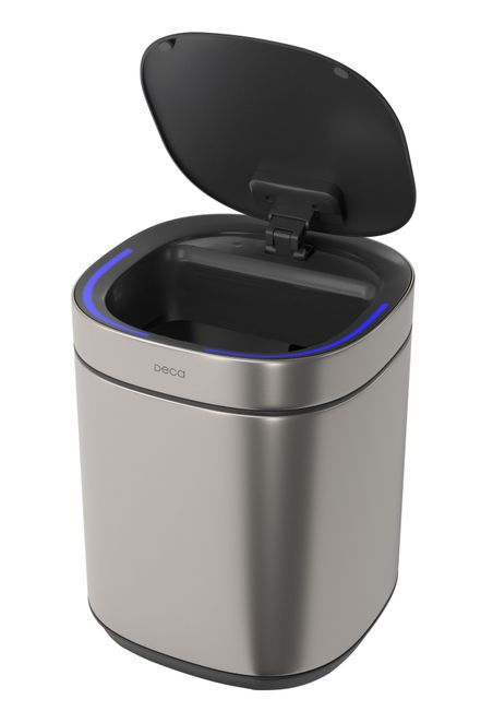 Formato quadrado e acabamento inox combinam com projetos diferentes – Foto: Deca