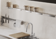 O que não pode faltar na cozinha: 7 destaques do aniversário Obra Fácil O Monocomando Deca Level Flex é prático para quem cozinha com frequência –Foto: Deca
