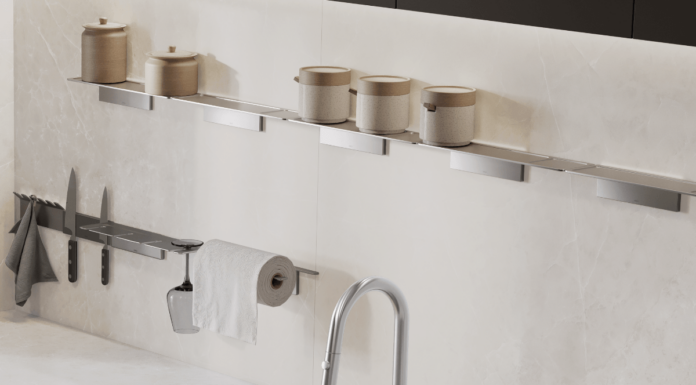 O que não pode faltar na cozinha: 7 destaques do aniversário Obra Fácil O Monocomando Deca Level Flex é prático para quem cozinha com frequência –Foto: Deca